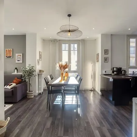 L1 Auguste Valensin 10 Min A Pied Mer Clim&wifi Apartamento