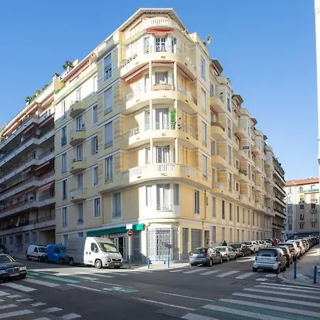 L1 Auguste Valensin 10 Min A Pied Mer Clim&wifi Lägenhet Nice